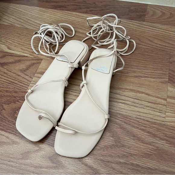 NEW Jeffrey Campbell Asage 2 Leather Sandal Size 9 - Picture 8 of 13